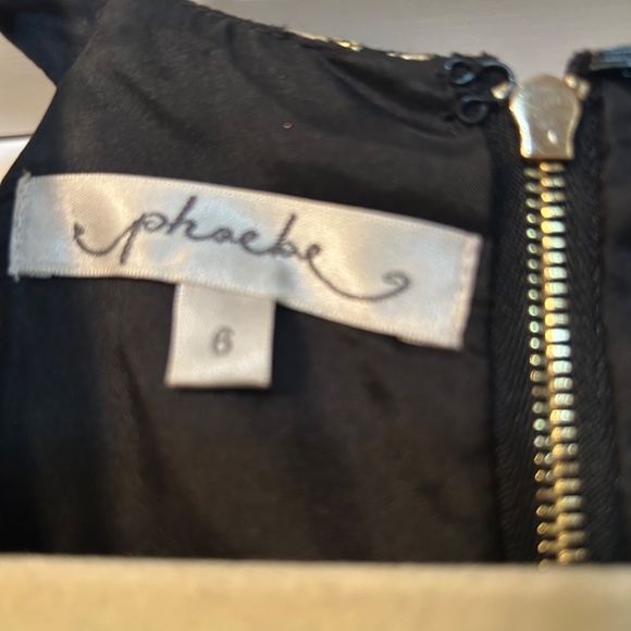 Phoebe Couture Brocade Embellished Halter Cocktail Dress - Picture 2 of 4